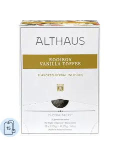Чай Althaus Rooibos Vanilla Toffee Pira Pack, 15пак TALTHL-P00008