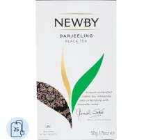 Чай Newby Дарджилинг черный 25 пакетиков