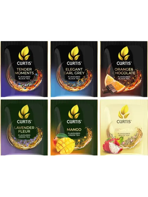 Чай Curtis Dessert Tea Collection ассорти, 30 сашет