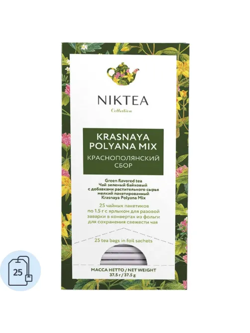 Чай Niktea Mix Красная поляна, 25штх1,5г/уп