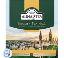 Чай Ahmad English N1 черный 100пак/уп 598-08