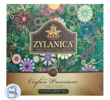 Чай Zylanica Ceylon Premium Collection зел. 100 пакx2гр/уп