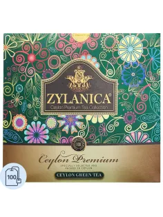 Чай Zylanica Ceylon Premium Collection зел. 100 пакx2гр/уп