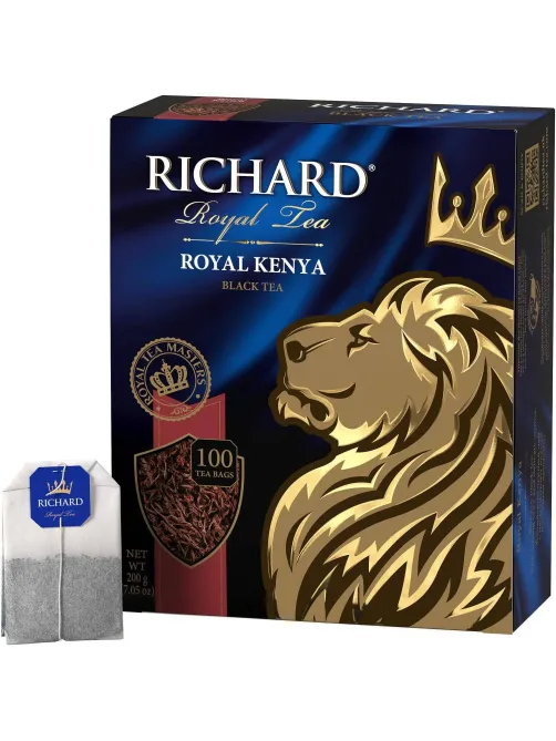 Чай Richard Royal Kenya черный, 100 пакетиков