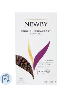 Чай Newby Английский Завтрак черный 25 пакетиков