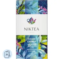 Чай NIKTEA Кения Сапфир черн. 25 пакx2гр/уп