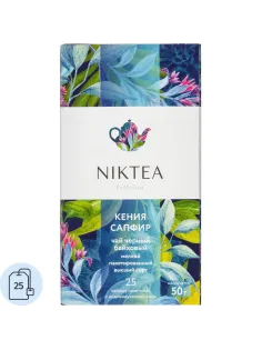 Чай NIKTEA Кения Сапфир черн. 25 пакx2гр/уп