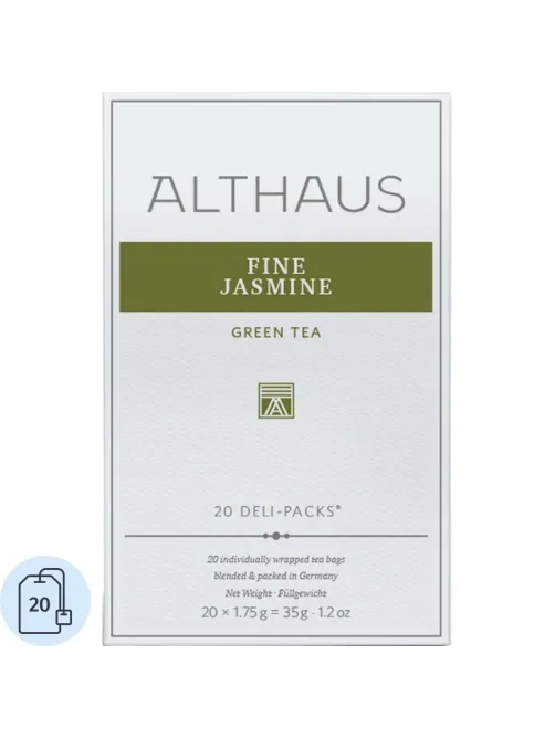 Чай Althaus Deli Pack Fine Jasmine ,20пак x 1,75г