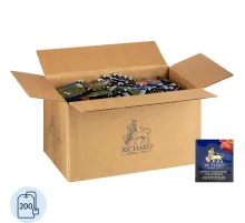 Чай Richard Royal Goji&Wild Strawberry черн аром 1,7гx200саш/уп гофрокороб