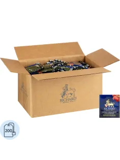 Чай Richard Royal Goji&Wild Strawberry черн аром 1,7гx200саш/уп гофрокороб