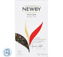 Чай Newby Цейлон черный 25 пакетиков