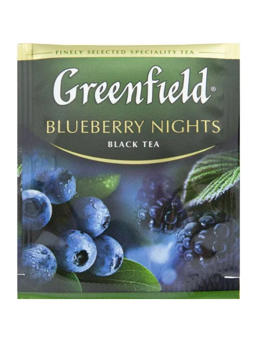 Чай Greenfield Blueberry nights черный,25пак 0996-10-1/2073-10