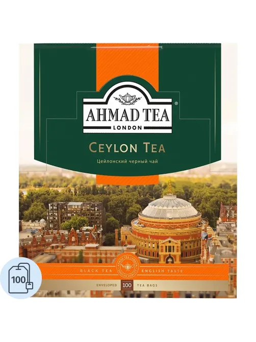 Чай Ahmad Tea Цейлонский черный 100пакx2г 163i-08