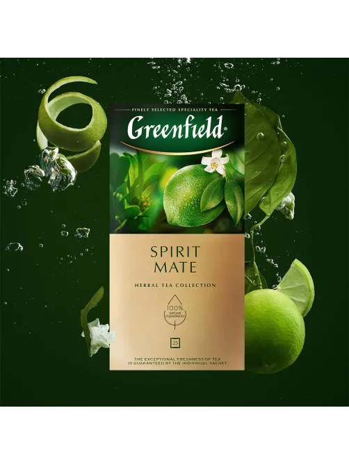 Чай Greenfield Spirit Mate травян, 25пак