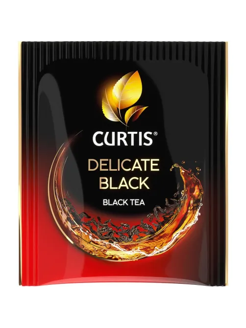 Чай Curtis Delicate Black черный, мелкий лист, 100 сашет