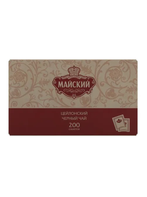 Чай Майский черный сашет 2гx200пак/уп 14286, 421007