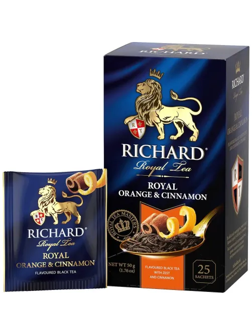 Чай Richard Royal Orange&Cinnamon черный 25 сашет 14143
