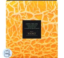 Чай Kioko Haru Melon с ароматом дыни, зеленый, 100пак
