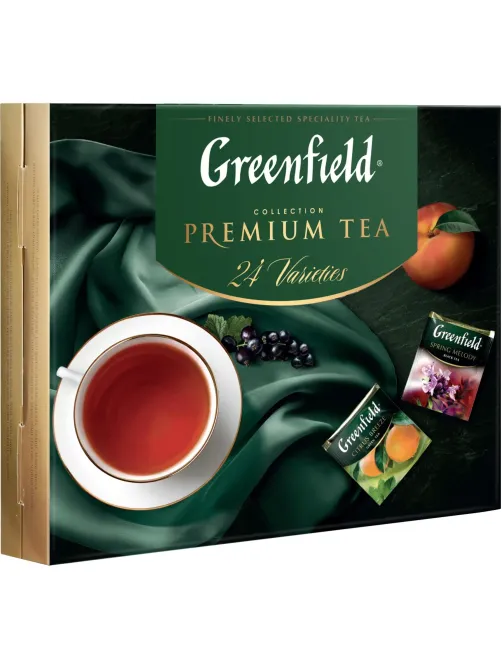 Чай Greenfield Premium Tea Collection 24 сорта, 96пак 1782-08/1970-08