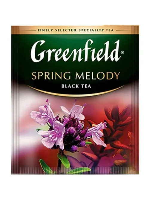 Чай Greenfield Spring Melody черный фольгир.25пак/уп 0525-10
