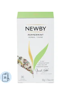 Чай Newby Мята Перечная травяной 25 пакетиков