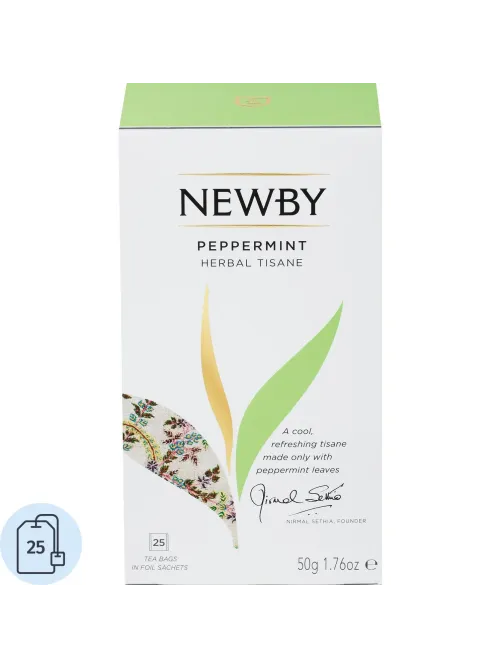 Чай Newby Мята Перечная травяной 25 пакетиков