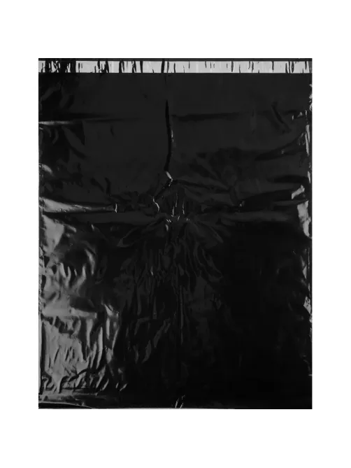 Корд курьерский пакет,без печати,без кармана,черн.,500х600+40,40мкм,50шт/уп