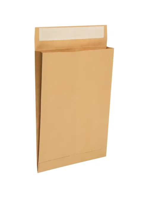 Пакет крафт E4 стрип Extrapack 300х400х40 120г 250шт/уп/6586