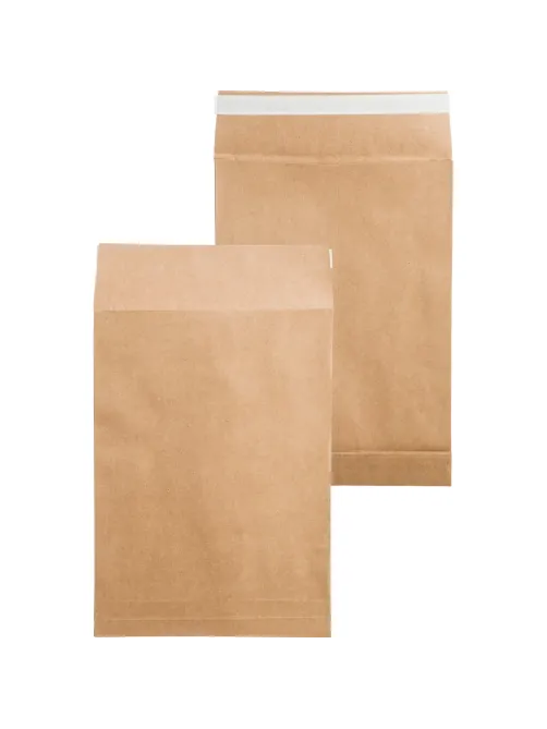 Пакет крафт В4 стрип Gusset 250х353х40 130г 200шт/уп