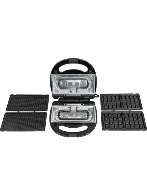 Вафельница JVC JK-MB027, 2 в 1, мощность 800 Вт