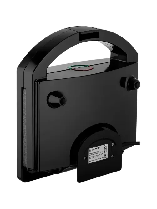 Вафельница BRAYER 2307BR, 750Вт, белг.вафли,панель 22,5x13 см,антиприг.покр