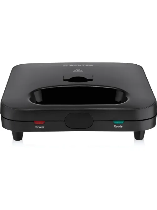 Сэндвичница BRAYER  2202BR сэндв,вафли,гриль,750Вт,съем.пласт.22,3x13,1 см