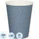 Стакан одноразовый бум двухслойный d-90мм 300мл Waffle Denim (25шт/уп)