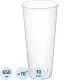 Стакан одноразовый 650 мл, диз. Bubble Cup, прозр.,матовый,ПП, 10 шт/уп