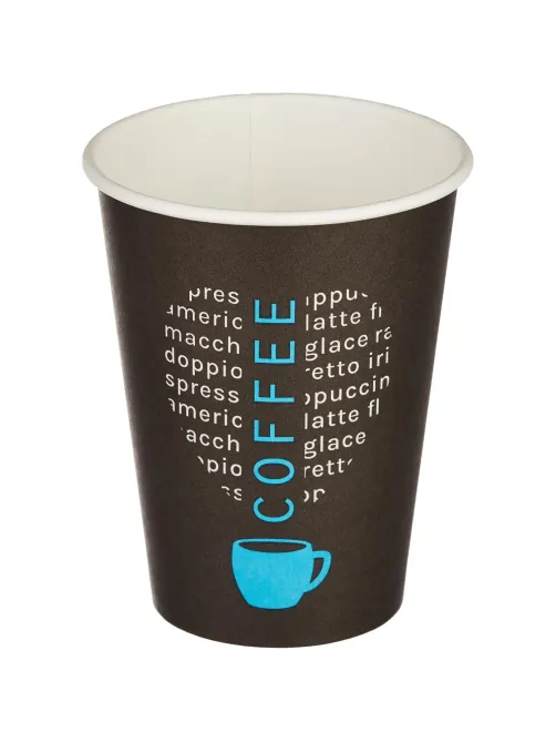 Стакан одноразовый бум односл. 300мл d-90мм SP12 love coffee (MIX) 50шт/уп