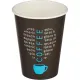 Стакан одноразовый бум односл. 300мл d-90мм SP12 love coffee (MIX) 50шт/уп