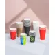 Стакан одноразовый бум 1-сл. d-90мм 300мл черный КОМУС 50шт/уп