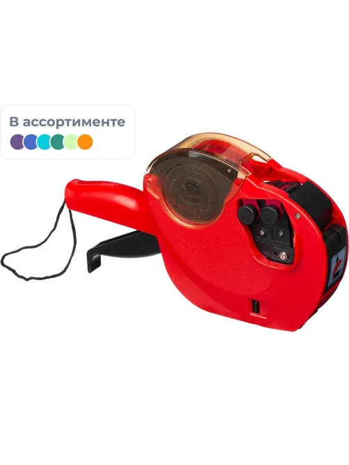 Этикет-пистолет HONGSHENG MX-2616 EOS(2стр,10р,циф,26х16,прямоуг/волнистая)