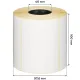 Термотрансферные этикетки ПГЛ 100х72 (2 шт.)+риббон WAX 104x100 в комплекте
