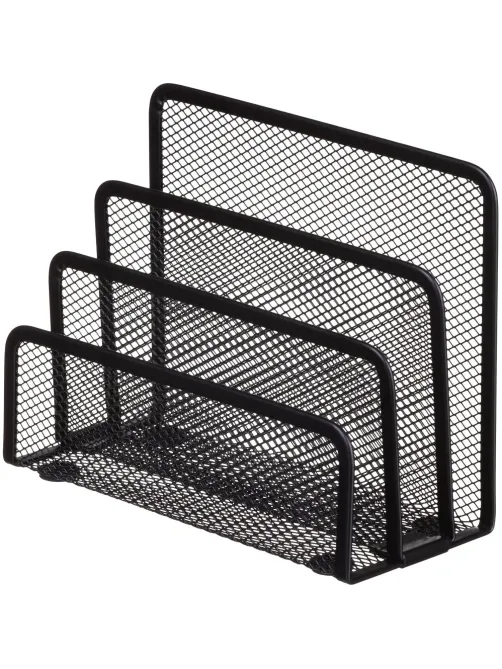 Набор настольный лотков из металла Attache 6 предметов черный