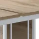 Раб.станция Комус Мебель К-Loft 241S017 1180х1370 2раб.м. дуб натур/бел