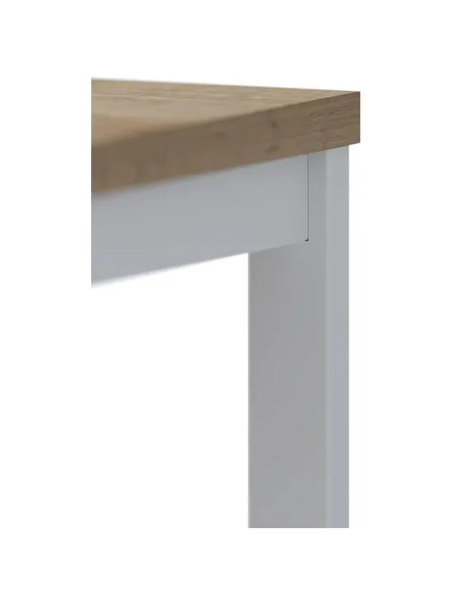 Раб.станц.Комус Мебель К-Loft 241S018 1380х1370х752 2раб.м. дуб натур/белый