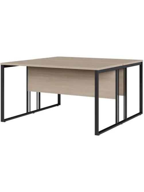 Рабочая станция К-Loft 241S005 2раб.места Ш1380 дуб скандин