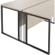 Рабочая станция К-Loft 241S006 Ш1580 2раб.места дуб скандин
