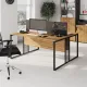 Рабочая станция К-Loft 241S005 2раб.места Ш1380 дуб натур