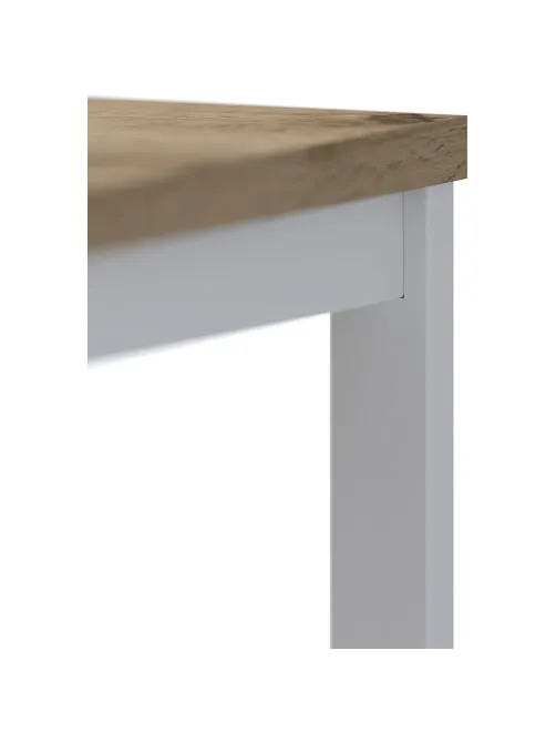 Раб.станция Комус Мебель К-Loft 241S019 1580х1370 2раб.м. дуб натур/бел