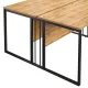 Рабочая станция К-Loft 241S006 Ш1580 2раб.места дуб натур