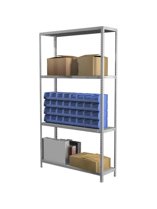 Стеллаж металлический MS Standart 185/100x40/4 полки
