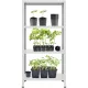 Стеллаж металлический Ульт_Everest Lite-30-30/75/150-4 (RAL 7035)