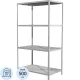 Стеллаж металлический MS Standart 185/100x30/4 полки